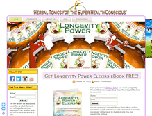 Tablet Screenshot of longevitypower.com